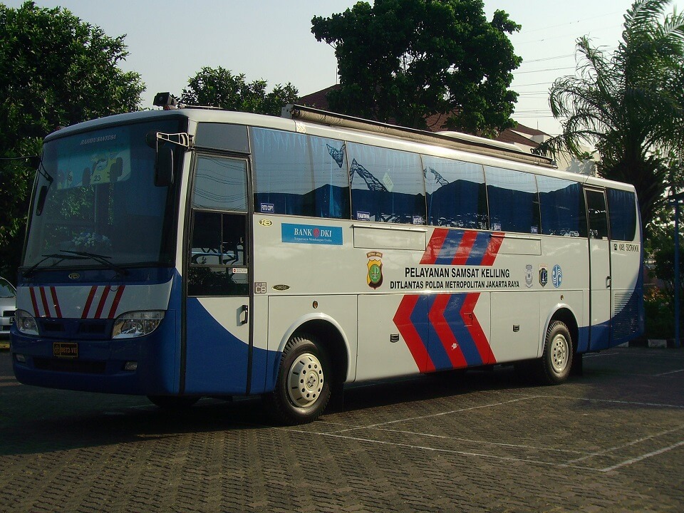 Bus Pelayanan SAMSAT Keliling Jakarta