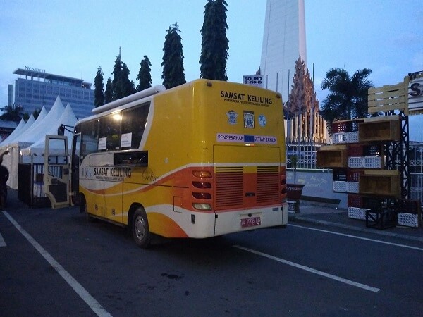 Operasional Mobil SAMSAT Keliling Makassar