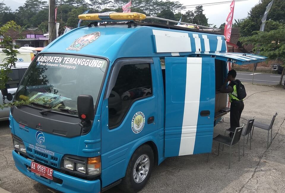 Operasional Mobil SAMSAT Keliling Temanggung