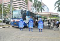 Pengoperasian Bus SAMSAT Keliling Jakarta Barat