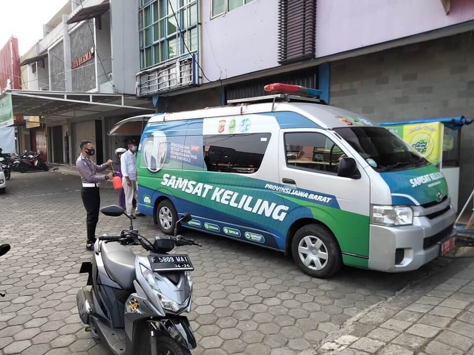 Pengoperasian Mobil SAMSAT Keliling Cianjur