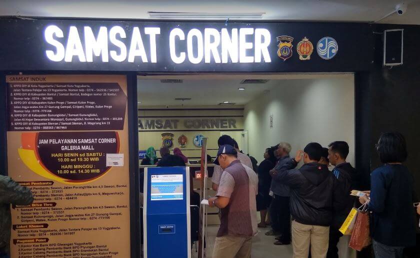 Samsat Corner Galeria Mall